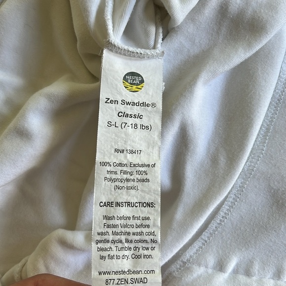 Nested bean toucan zen sleep swaddle - Picture 5 of 6